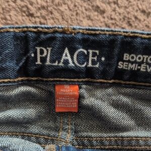 Place Boys Blue Bootcut Jeans
